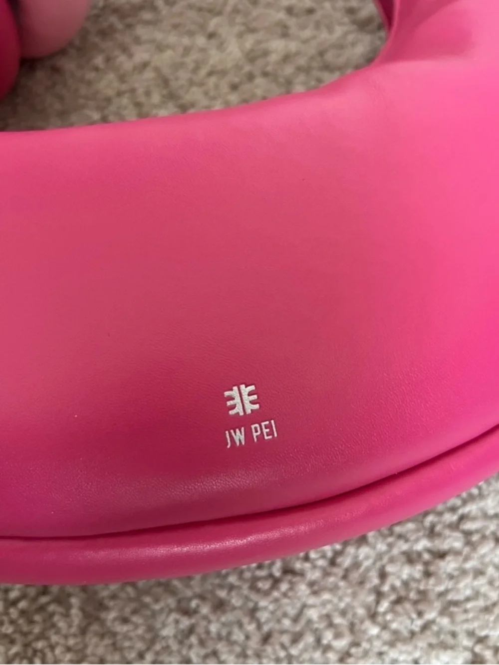 BRAND NEW! JW PEI Abacus Top Handle Bag Hot / Light Barbie Pink Satchel Shoulder